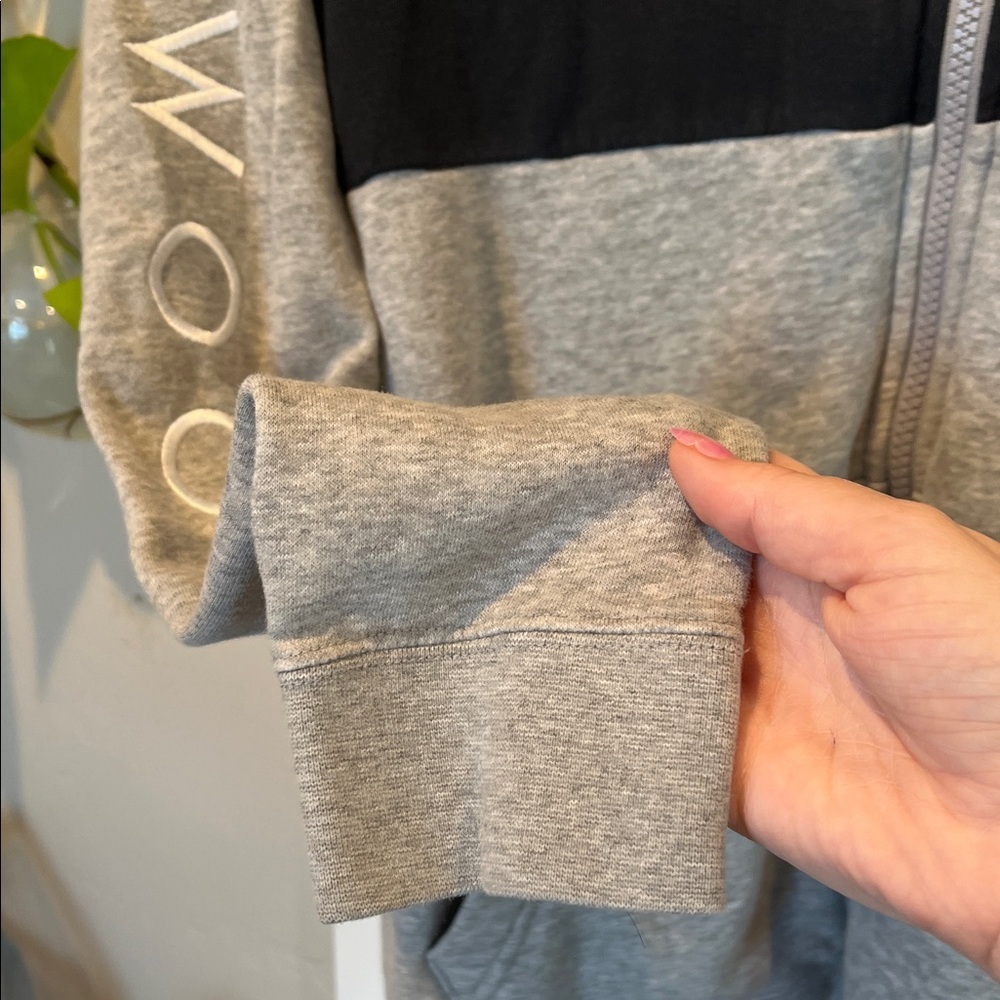 Nike Kids Black and Gray Full-Zip Hoodie - Picture 7 of 14